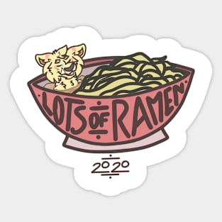 LotsOfRamen 2020 Sticker